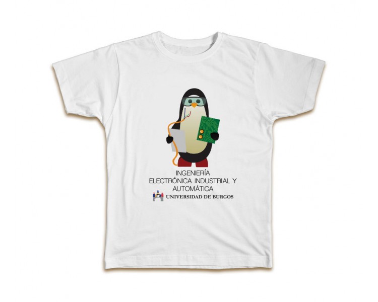 Camiseta de Ingeniería Electrónica Industrial y Automática