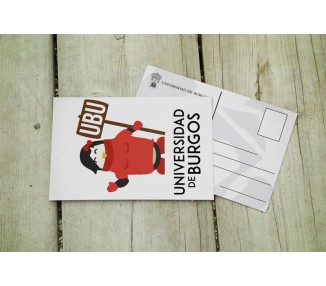 Postal pingüina