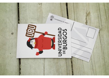 Postal pingüina