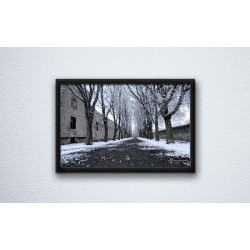 Póster parque del Parral nevado