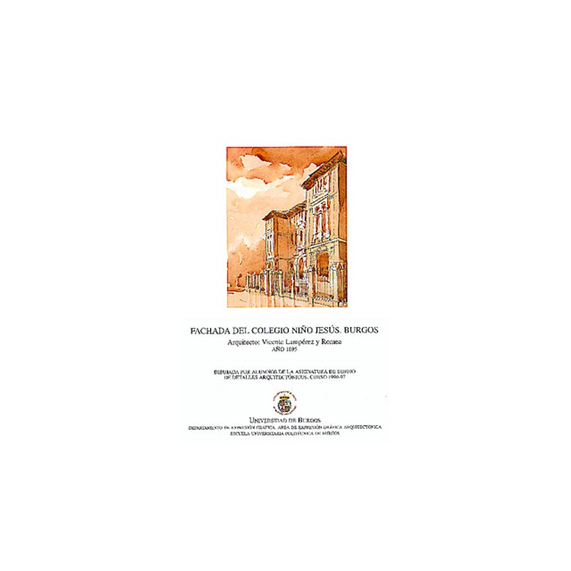 Carpeta con láminas del Colegio Niño Jesús de Burgos