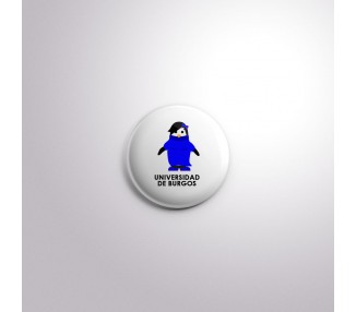 Chapa pingüina azul