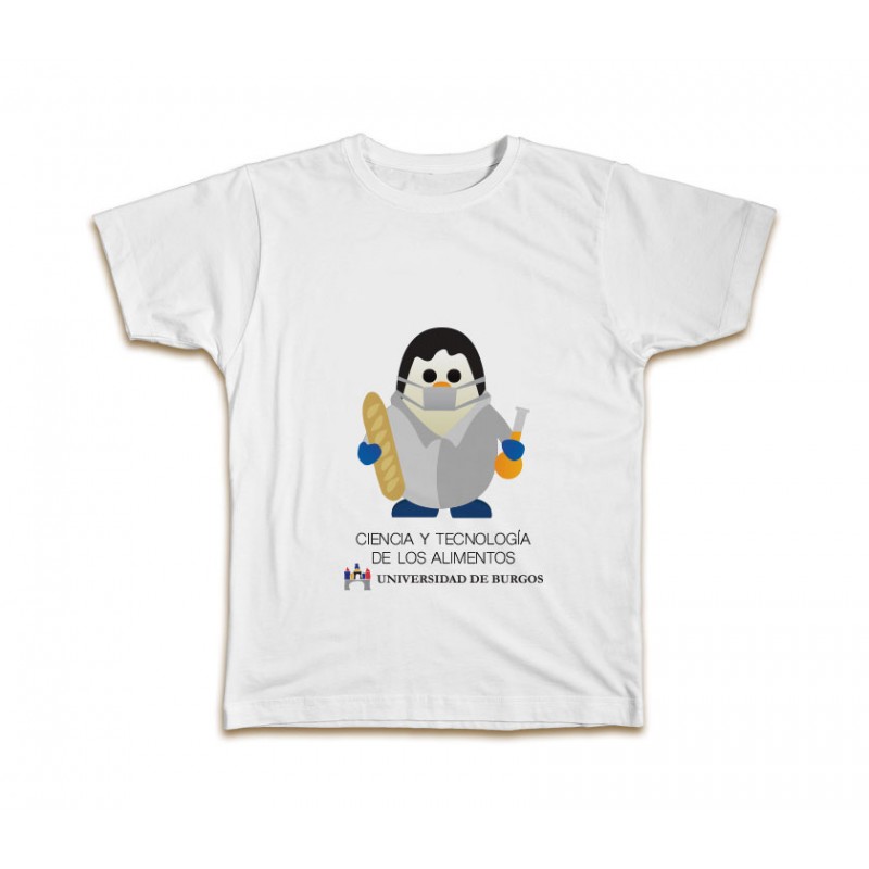 Camiseta de Ciencia y Tecnología de los Alimentos