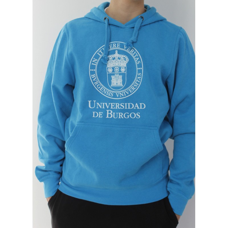 Sudadera escudo UBU turquesa